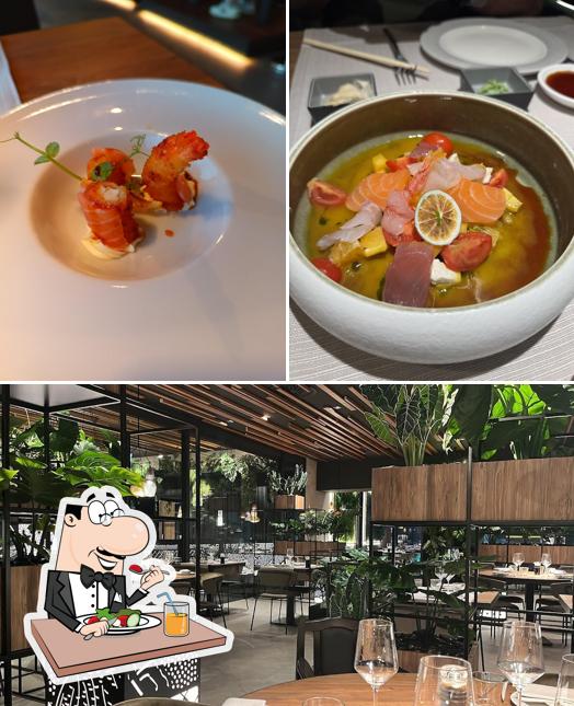 Sushi Zero si caratterizza per la cibo e interni