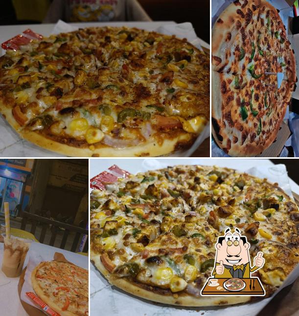 At Trapizzium, you can try pizza