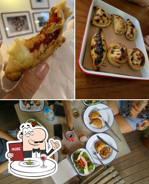 Platos en La Guapa Empanadas Artesanais e Café - Jardins