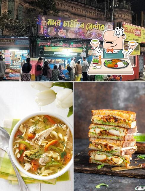 Food at Madan Chowmin Center