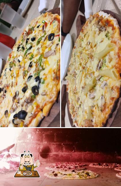 Get pizza at Platez Restaurant Thuckalay