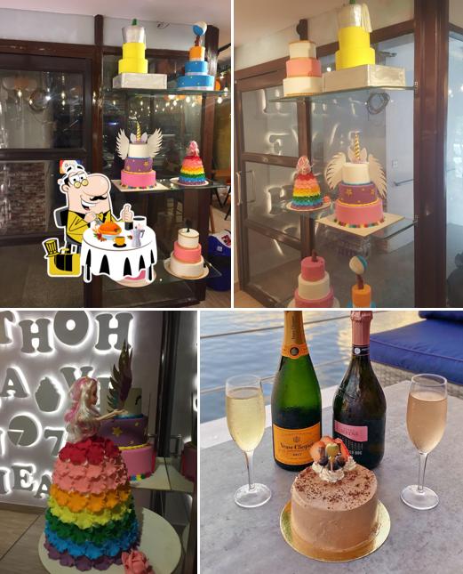 Chocolate mousse at 7th Heaven Bakery- Dwarka