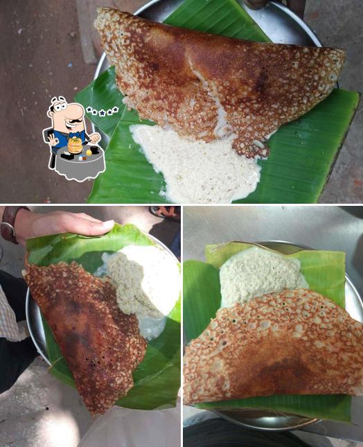 Meals at Davangere Benne Dose ದಾವಣಗೆರೆ ಬೆಣ್ಣೆ ದೋಸೆ