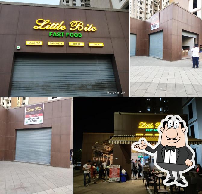 The interior of Little Bite Fast Food