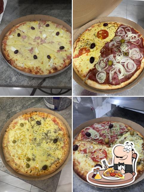 Escolha pizza no PIZZARIA LÁ MEIA NOITE