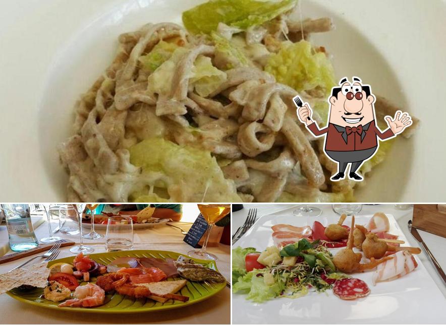 Platti al Osteria Roncaiola