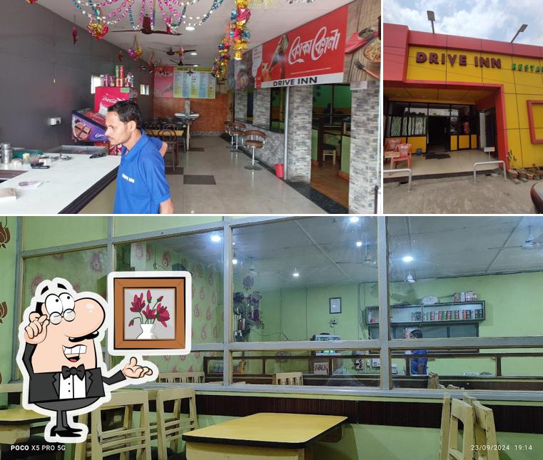 The interior of Drive Inn Restaurant