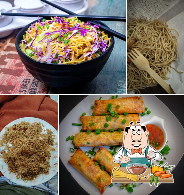 Spaghetti bolognese at Chinese Wok