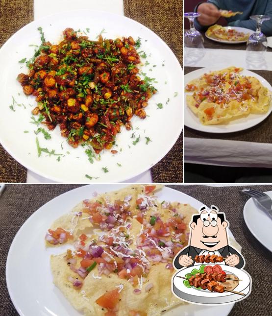 Food at Relish Restaurant