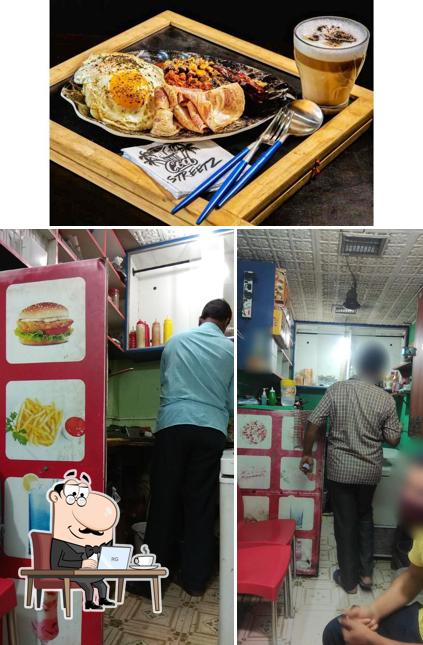 The interior of KG Queen