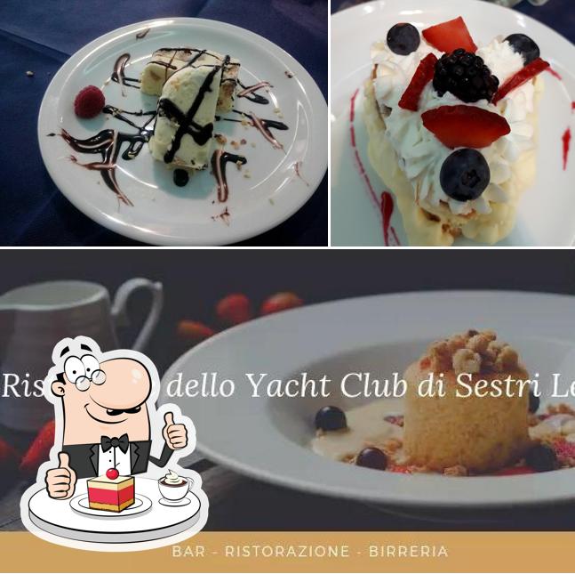 Ristorante Yacht Club Sestri Levante offre un'ampia gamma di dessert