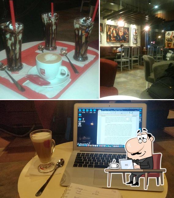 Check out how Café Coffee Day looks inside