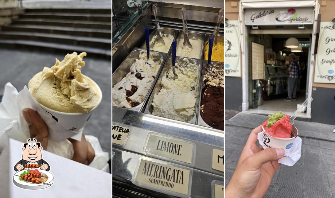 Cibo al Gelateria Capriccio