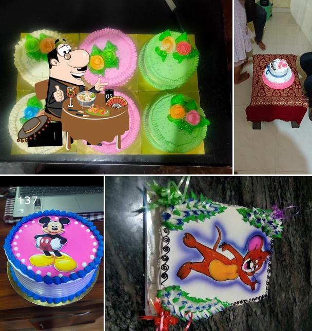 Food at New Bangalore Iyengar Bakery