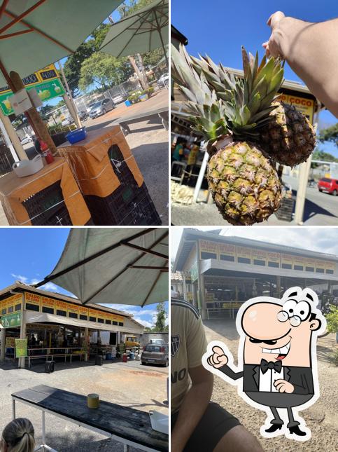 O exterior do Caldo de Cana da Pampulha