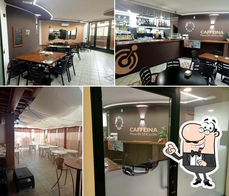 Gli interni di CAFFEINA Pausa da 10 e Lo.De