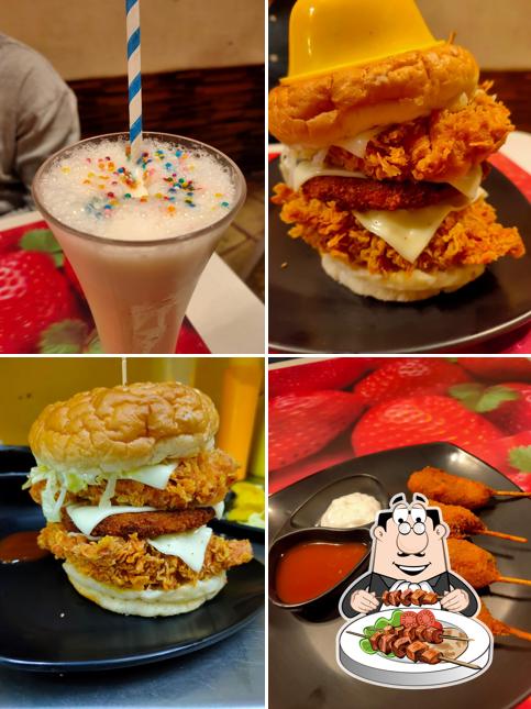 Eggs benedict at The Hungry Helpers