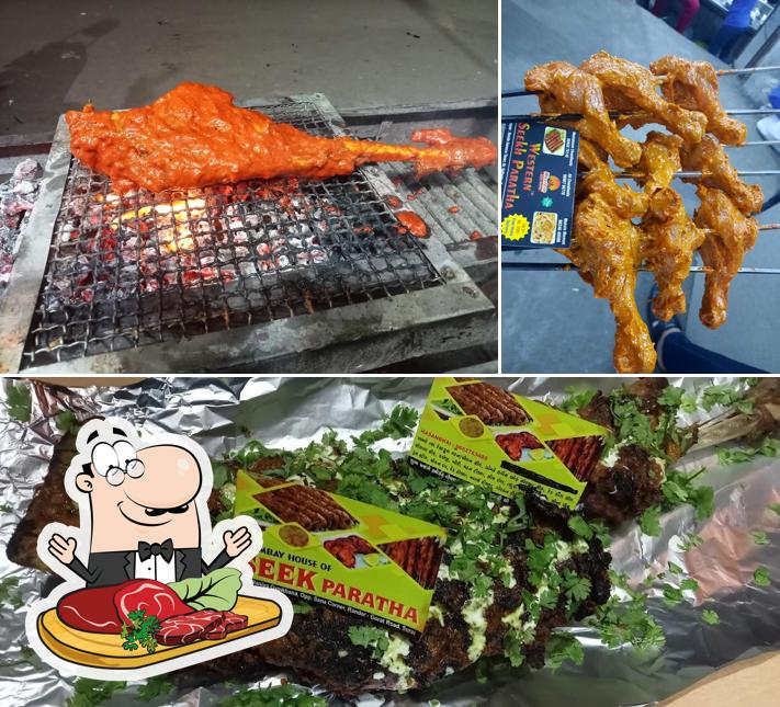 Try out meat meals at WESTERN SEEKH PARATHA