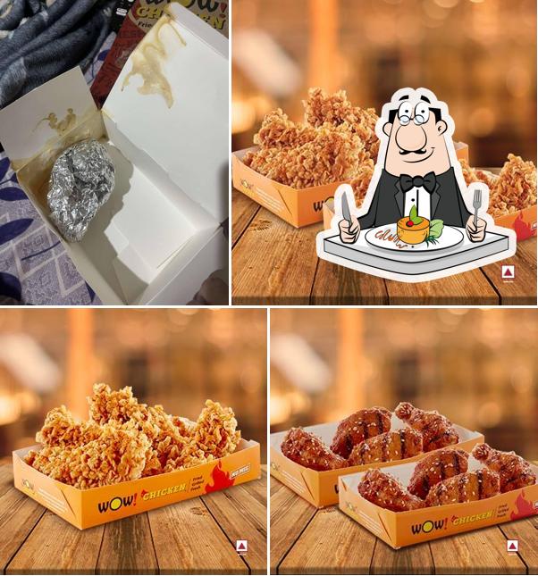 Food at WOW! Chicken by WOW! Momo