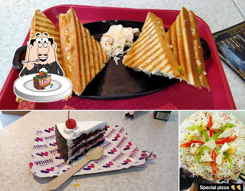 Chocolate cake at BLACK BAKERS CAFE