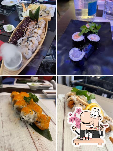 Prova le diverse opzioni di sushi