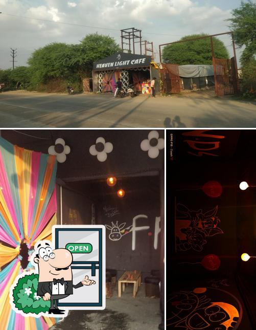 The exterior of Heaven's light Restaurant & Cafe #1719