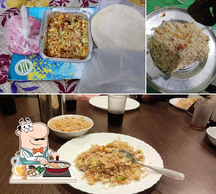 Fried rice at Parallax Restaurant , Bakery , Rooms