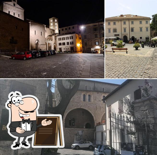 Gli esterni di La bottega dei papi enoteca con degustazione