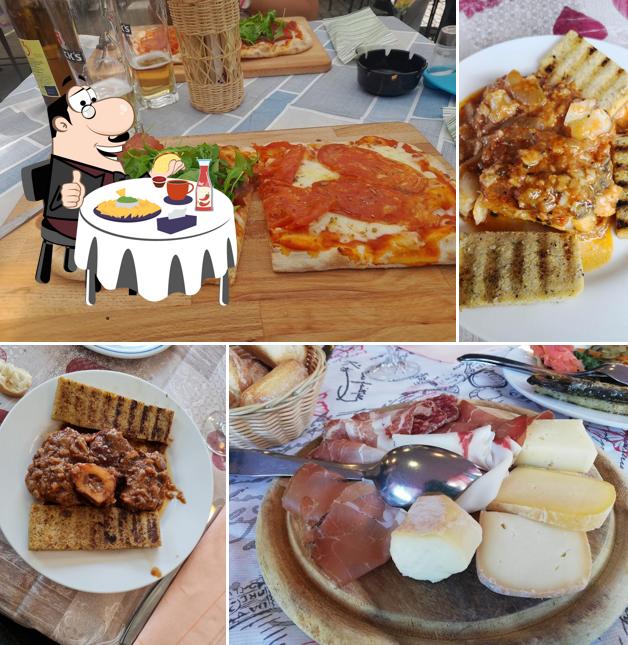 Piatto di formaggi al Albergo Ristorante Lavedo