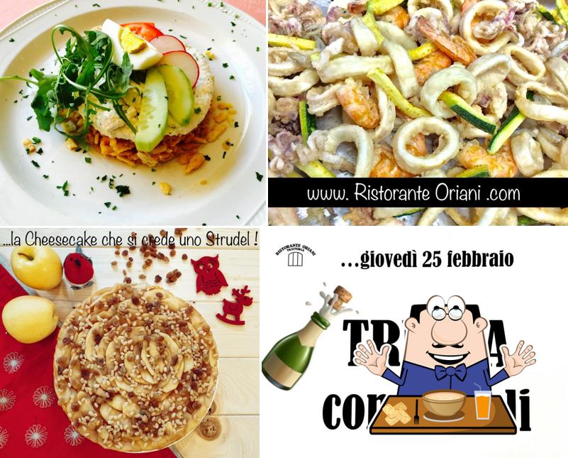 Cibo al Ristorante Oriani