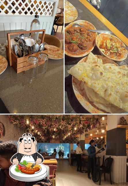 Among different things one can find food and interior at Tripti Studio restaurant