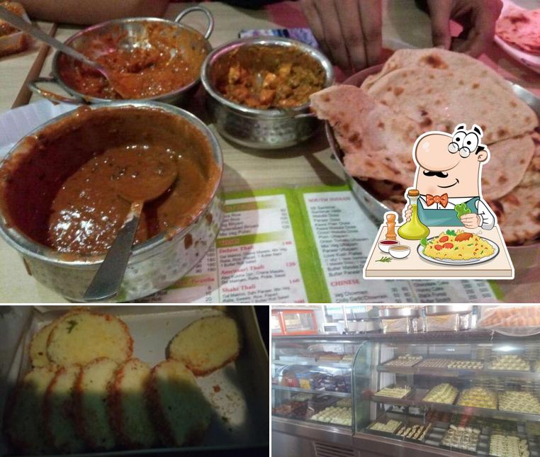 Food at Love Kush Sweets