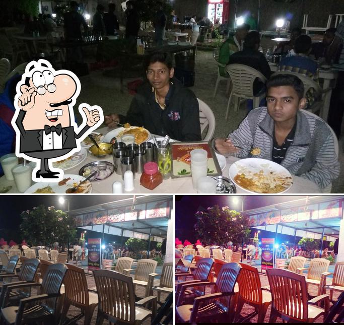 The interior of Mama Ka Dhaba & Garden Restaurant