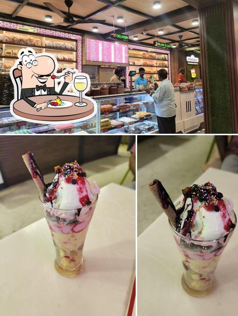 The restaurant's food and interior