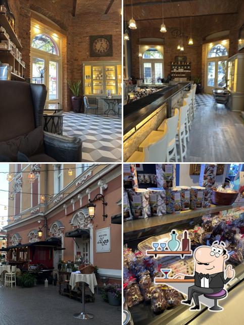 Gli interni di Caffé Continental