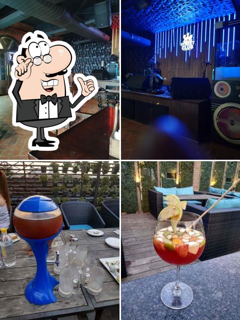 The interior of Street Club Bar Patiala