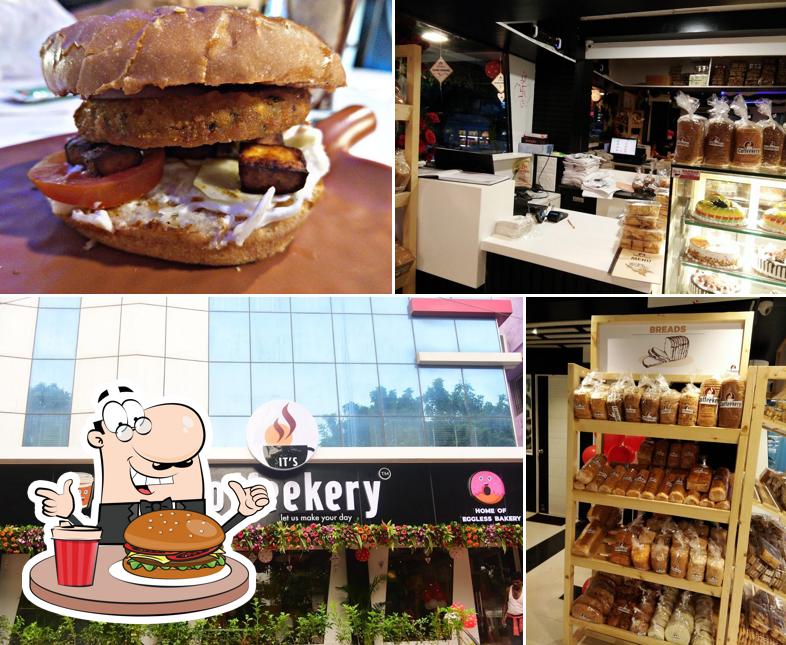 Order a burger at Coffeekery