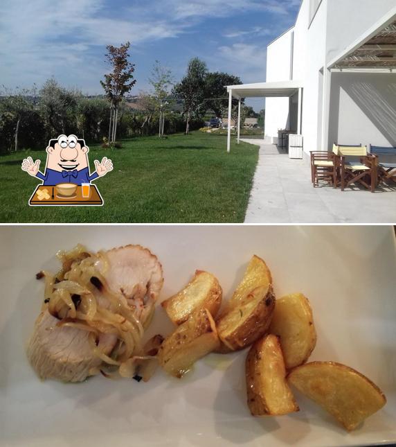 Cibo al OrtoPì Country Canapa House