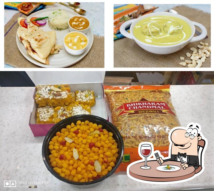 Food at Bhikharam Chandmal