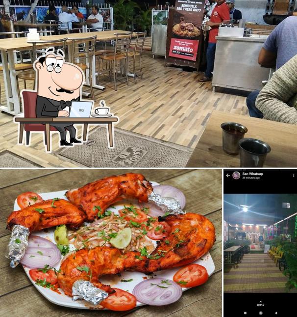 The interior of Hotel Masala Mantra