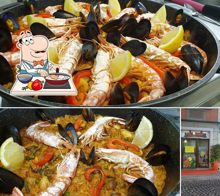 Paella al Ristorante La Pampelonne