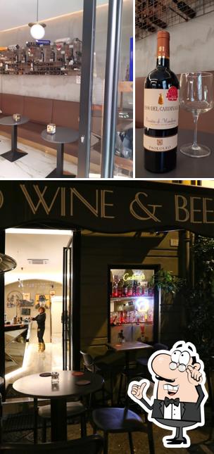 Gli interni di San Carlo Cafè Wine&beer