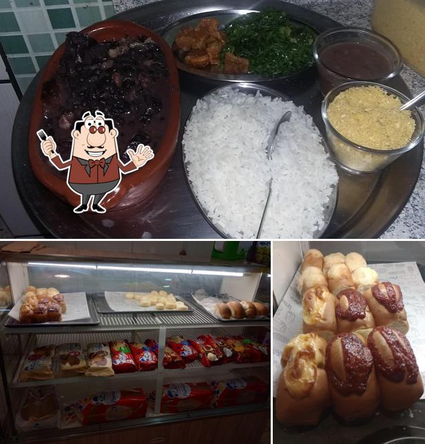 Comida em Padaria e Restaurante Praieira