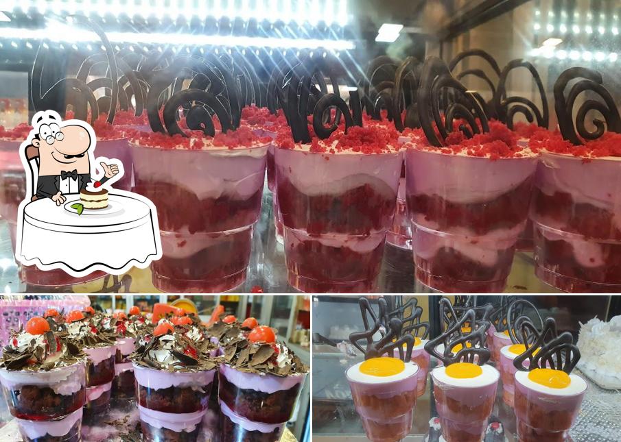 Enjoy one of the sweet dishes