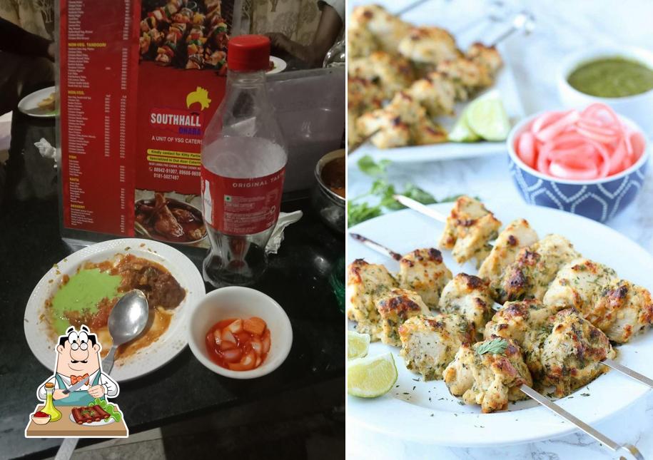 Get meat meals at South Hall Dhaba