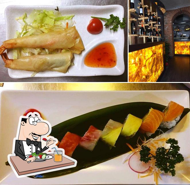 La immagine di cibo e bancone da bar da Ristorante Giapponese NOYI