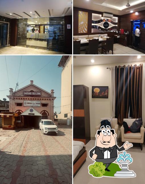 Enjoy the view at the outside area of The Lupitas