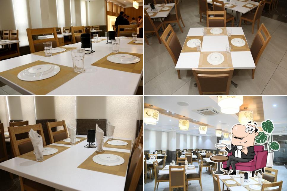 The interior of Plated