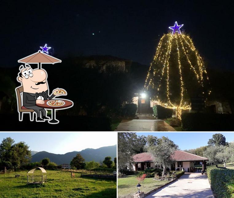 Goditi la vista dagli esterni di Agriturismo Il Castagneto