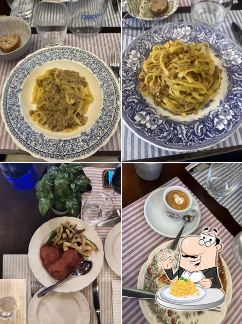 Spaghetti alla carbonara al Le Galline